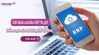 Mô hình mobile ERP là gì? Điểm mạnh của hệ thống ERP di động