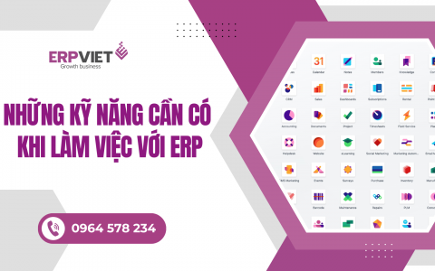 Những kỹ năng cần đào tạo cho nhân viên khi làm việc với ERP
