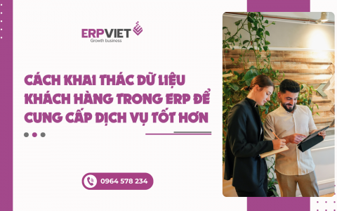 Cách khai thác dữ liệu khách hàng trong ERP để cung cấp dịch vụ tốt hơn