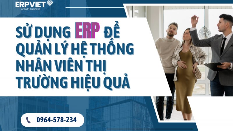 Sử Dụng ERP Để Quản Lý Hệ Thống Nhân Viên Thị Trường Hiệu Quả