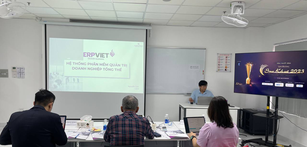 ERPViet giành giải thưởng sao khuê 2023 2